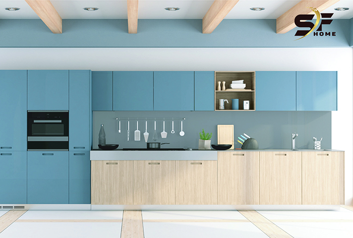 Beautiful fiber glass kitchen cabinet at SF Home – No. 12