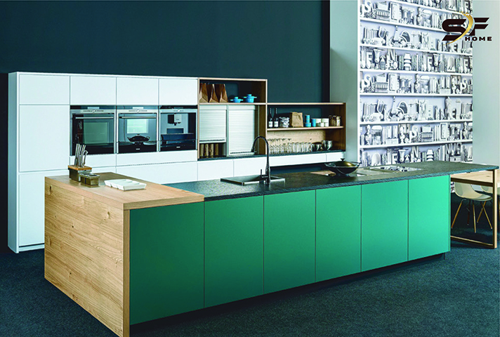 Beautiful fiber glass kitchen cabinet at SF Home – No. 14
