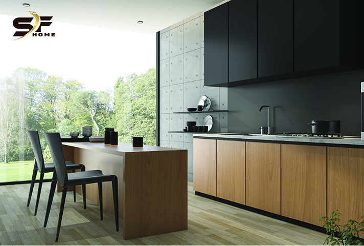 Beautiful fiber glass kitchen cabinet at SF Home – No. 04