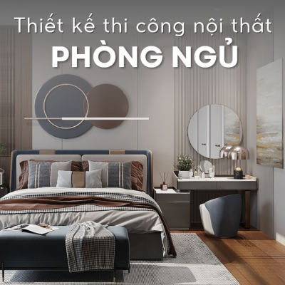 Thiết kế thi công nội thất phòng ngủ tại SF HOME