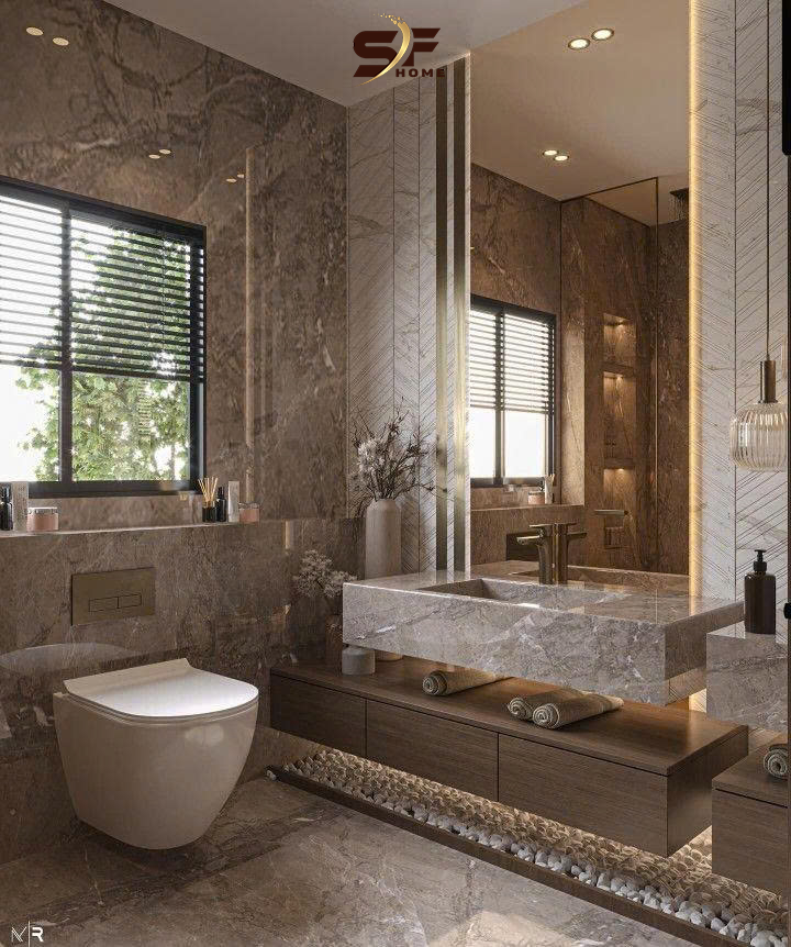Phòng tắm tân cổ điển
